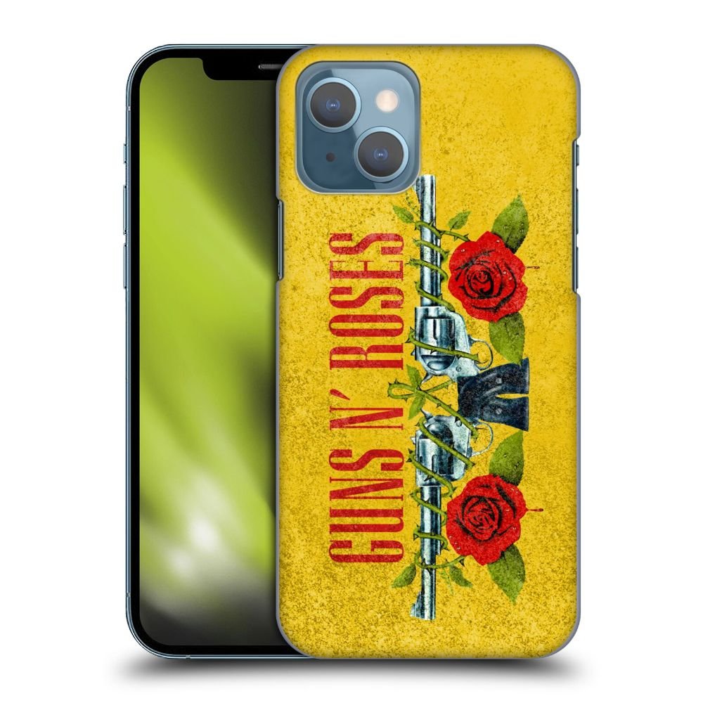 GUNS N ROSES ガンズアンドローゼズ (結成 40周年 ) - Pistols ハードcase / Apple iPhoneケース - PGS
